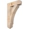 Ekena Millwork Thorton Arts & Crafts Smooth Bracket, Douglas Fir, 5 1/2"W x 24"D x 36"H BKT06X24X36THR03SDF - alternate 1